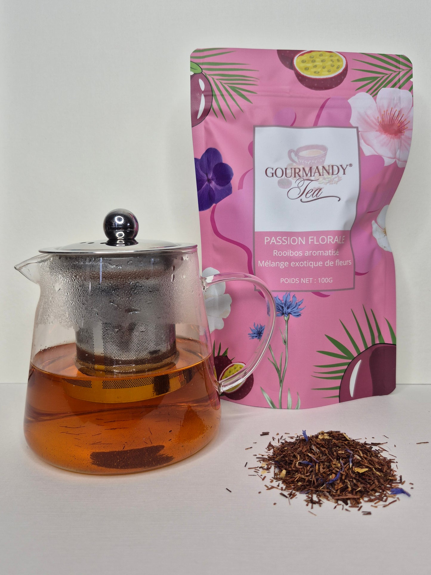 Rooibos parfumé "PASSION FLORALE" - Saveur Exotique
