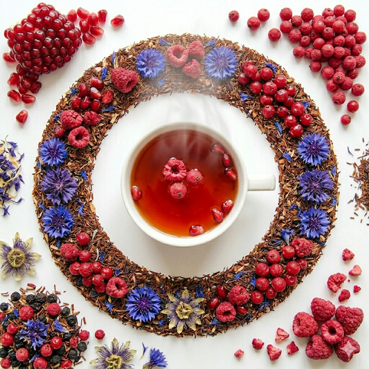 Rooibos parfumé "ECLAT DE RAISIN" - Saveur Grenade Raisin