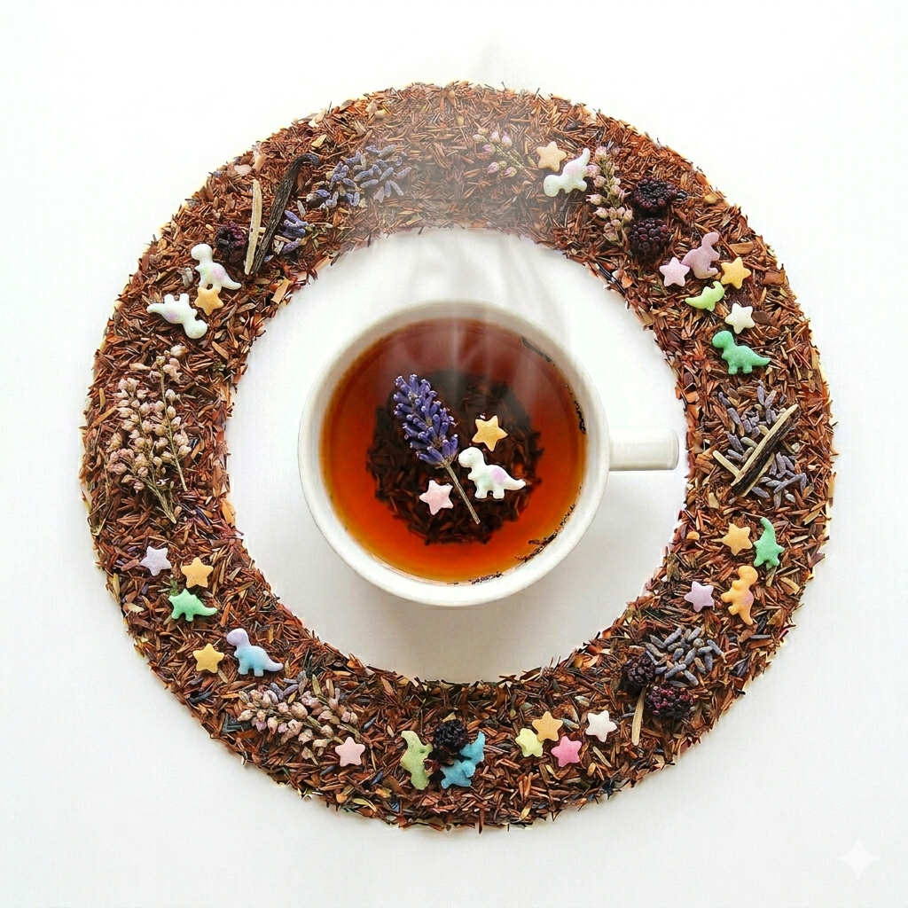 Rooibos parfumé "SERENITY" - Saveur Vanille Tonka Lavande