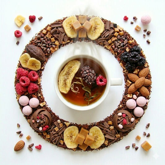Rooibos parfumé "BANANA SPLIT" - Saveur Banane Chocolat