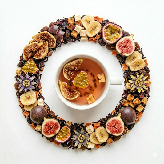 Infusion parfumée "FIGUE PASSION" - Saveur Figue fruits de la passion