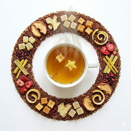 Rooibos parfumé "PASSION MELON" - Saveur Melon fruits de la passion